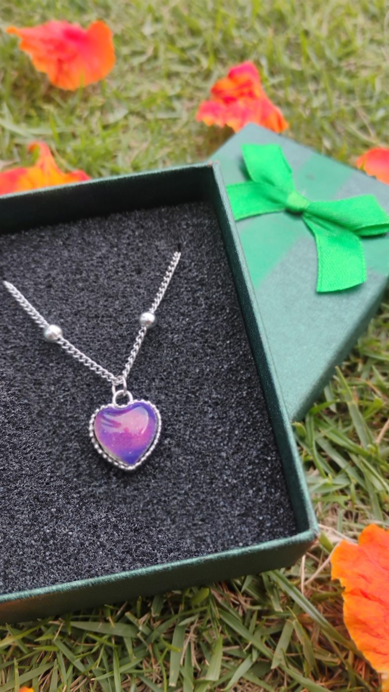 Corazón color Morado