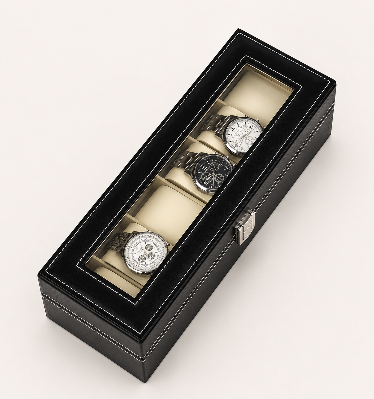 Organizador de Relojes Premium OBSIDIAN — vista detalle